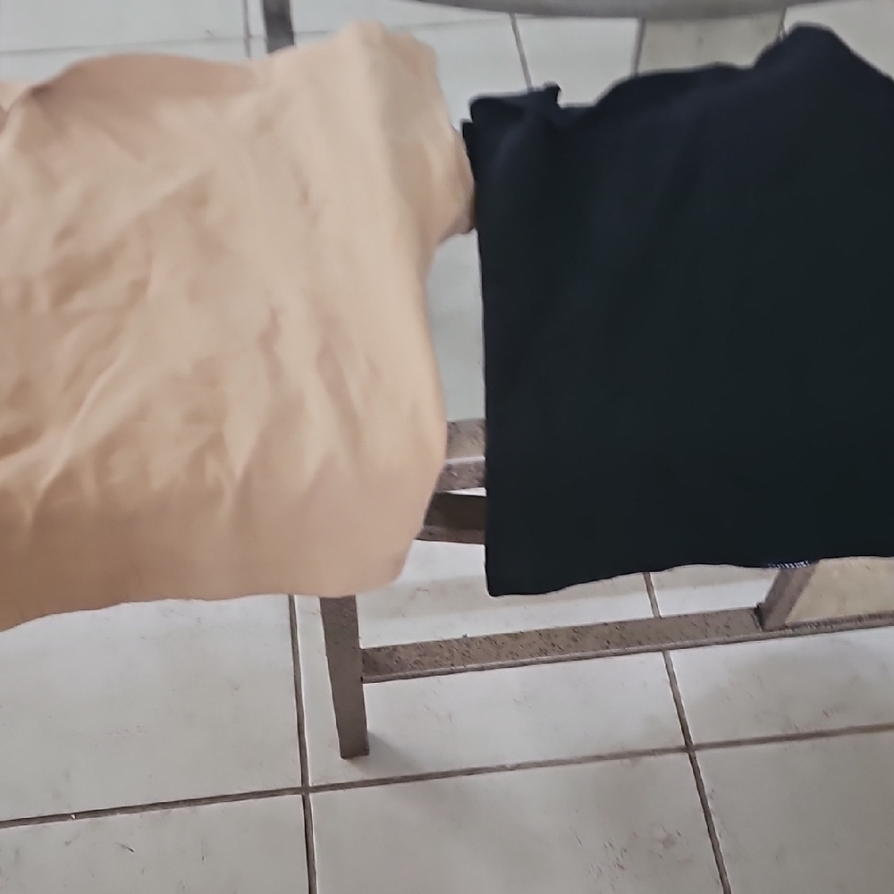 Tan and Black Boyshorts Set